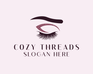 Eyelash Makeup Artist logo design