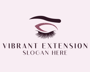 Eyelash Makeup Artist logo design