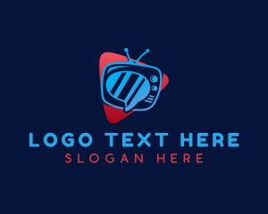 Video - Television Video Chat logo design