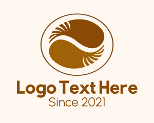 Coffee Bean Badge logo