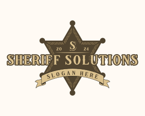 Western Sheriff Enforcer logo design