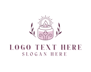 Wreath Candle Spa logo