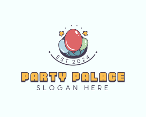Party Balloon Celebration logo design