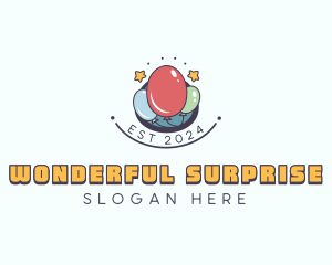 Party Balloon Celebration logo design