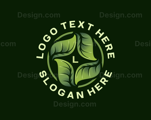 Leaf Nature Plant Logo