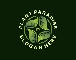 Leaf Nature Plant logo design