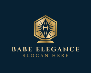 Elegant Diamond Jewelry logo design