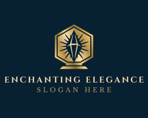 Elegant Diamond Jewelry logo design