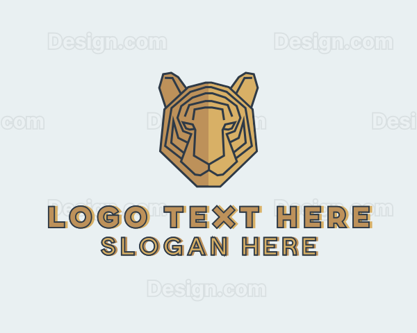 Tiger Safari Animal Logo