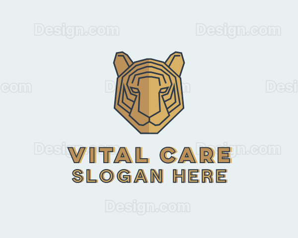 Tiger Safari Animal Logo