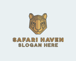 Tiger Safari Animal logo design