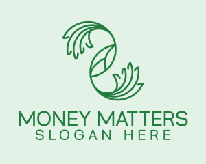 Botany Leaf Plant  Logo