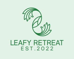 Botany Leaf Plant  logo design