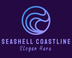 Surfing Beach Resort logo design