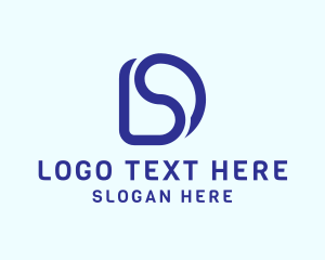 Minimalist Letter SD Business Firm logo