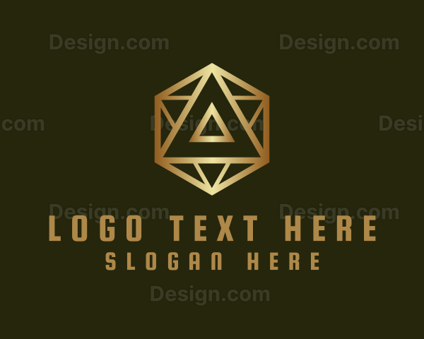 Deluxe Geometric Hexagon Logo