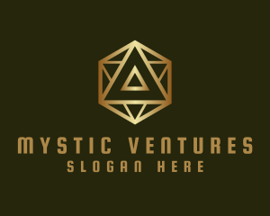 Deluxe Geometric Hexagon logo