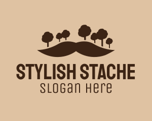 Mustache Tree Forest logo