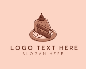 Chocolate Cake Dessert logo