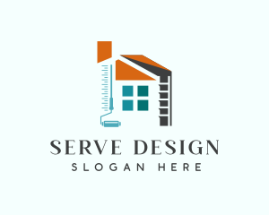 Interior House Design logo design