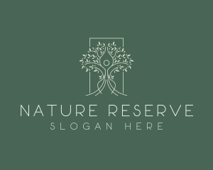 Nature Human Tree  logo design