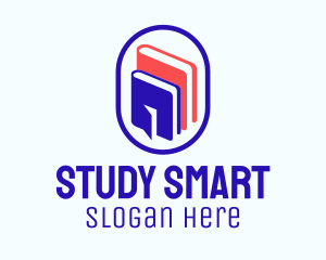 Library Study Room logo design