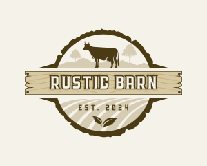 Cow Pasture Agriculture logo design