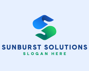 Business Company Letter S logo design