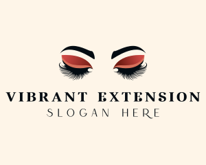 Eyebrow Lashes Salon logo design