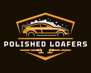 Car Polisher Detailing logo design