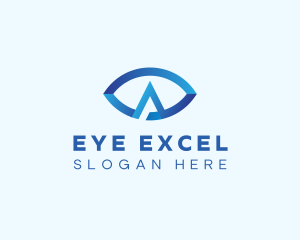 Generic Eye Letter A logo