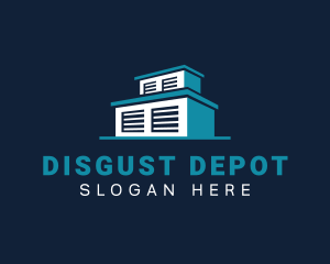 Storage Warehouse Depot logo design