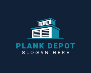 Storage Warehouse Depot logo design