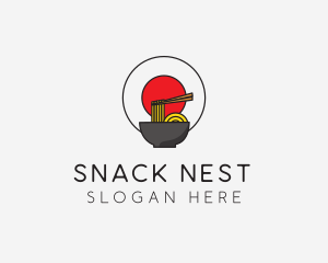 Japanese Ramen Restaurant logo design