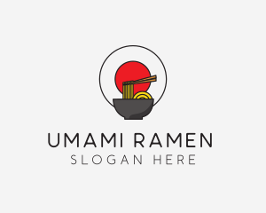 Japanese Ramen Restaurant logo design