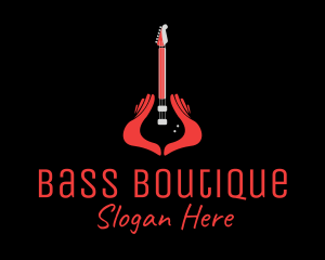 Guitar Hand Instrument logo