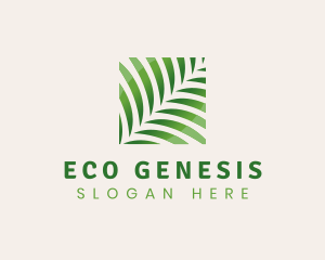 Natural Leaf Eco logo design