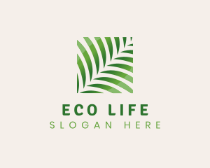 Natural Leaf Eco logo design