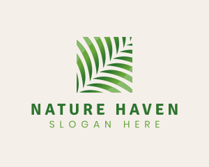 Natural Leaf Eco logo design