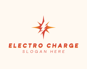 Electrical Power Lightning logo design