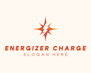 Electrical Power Lightning logo design