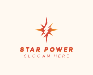 Electrical Power Lightning logo design