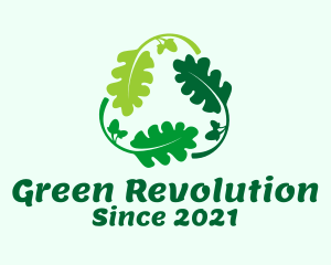 Nature Recycling Leaf logo