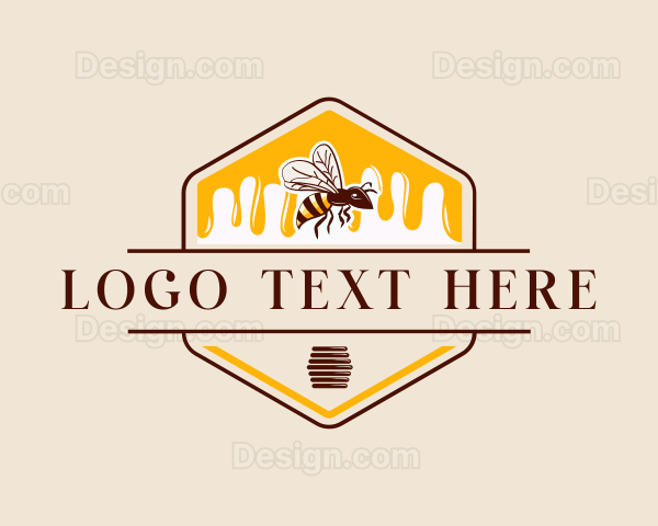 Honey Bee Drip Logo