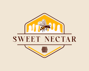 Honey Bee Drip logo design