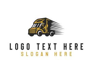 Logistic Delivery Truck logo