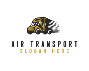 Logistic Delivery Truck logo design