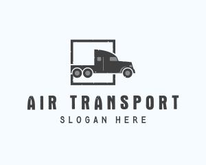 Freight Truck Logistic logo design