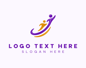 Leader - Team Leader Guiding logo design