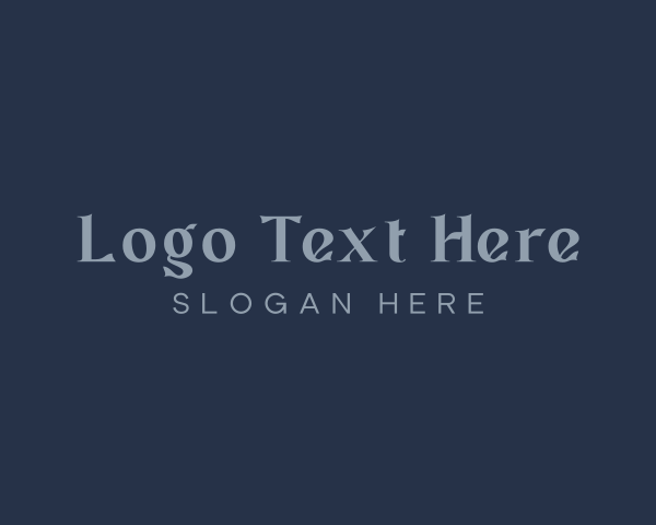 Wordmark logo example 2